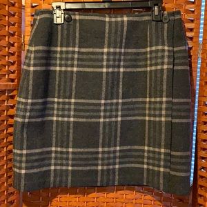Style & Co Plaid Wrap Skirt